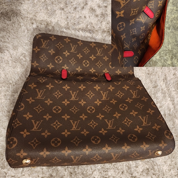 AUTHENTIC LOUIS VUITTON Venus Cerise Monogram Handbag Satchel - Picture 14 of 16